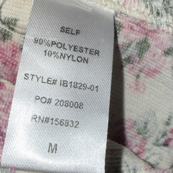 BiBi Pink Floral Women's Joggers - Picture 5 of 5